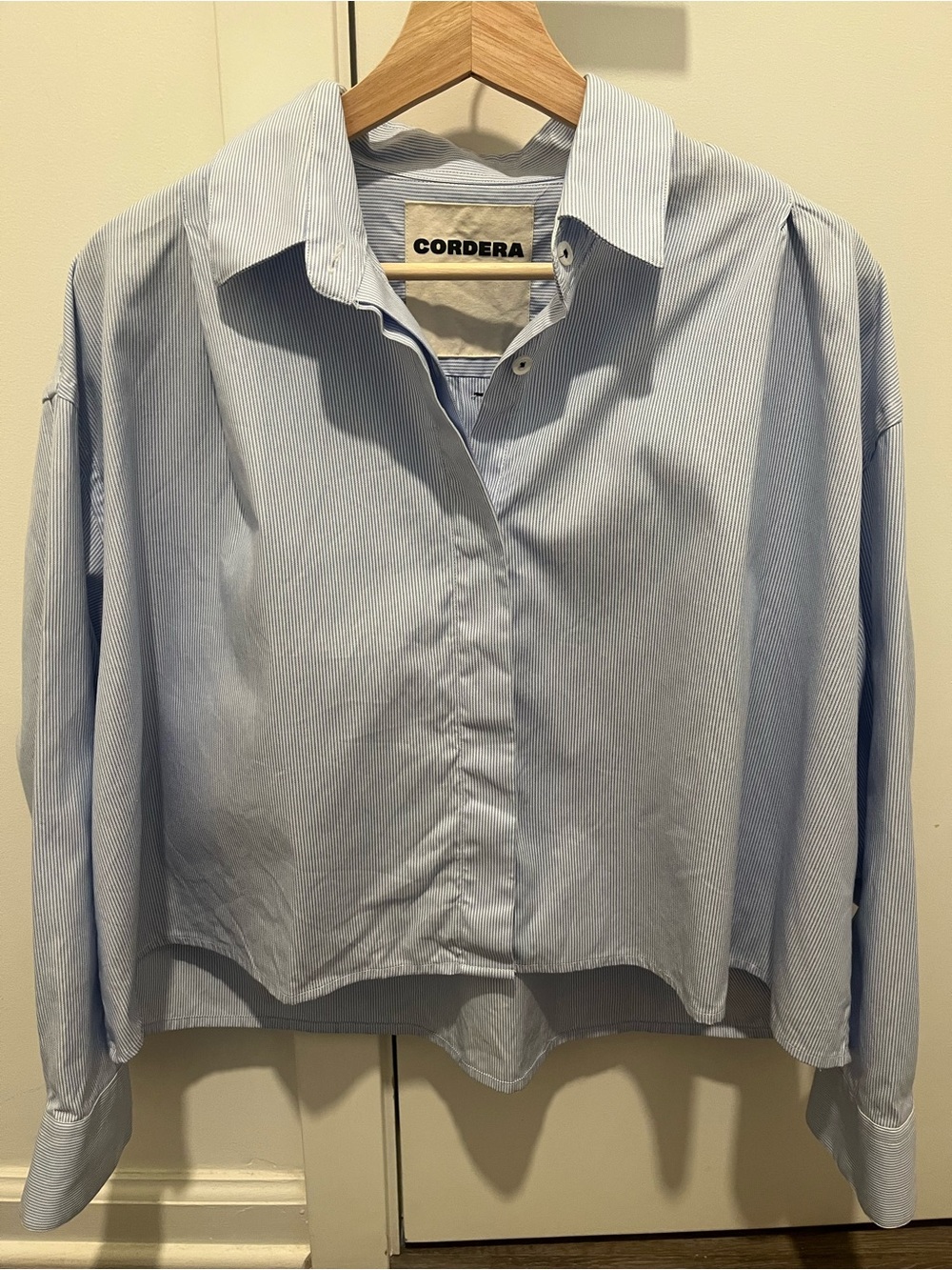 Cordera Linen Button Down Top